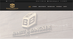 Desktop Screenshot of bennettbangser.com